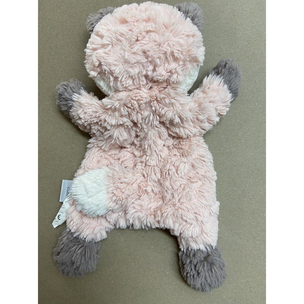 Mary Meyer Pink Fox Bean Bag Lovey Plush Gray Paws Sewn in Nose Baby - Picture 3 of 5